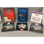 A selection of part coin collectors packs