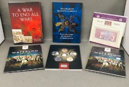 A selection of part coin collectors packs
