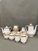 A Paragon china "Athena" pattern eight place setting tea and coffee set