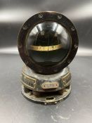 A WWII Japanese military aircraft compass