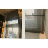 Sheer Roman window blinds (H212cm W89cm)