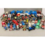 A large collection of Diecast vehicles to include Corgi, Matchbox etc