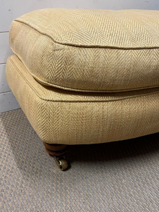 A Duresta footstool (H40cm W80cm D56cm) - Image 4 of 4