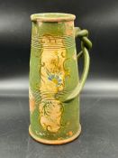 A hand painted pitcher Dicker Ware Sussex