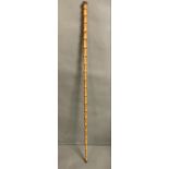 A Bamboo style swagger stick
