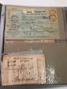 Two albums of various International letters, covers and postal history