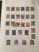 An album of Austrian stamps