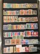 An album of stamps from Czechoslovakia, Bulgaria, Slovenia and Latvia.