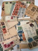 A Box of various stamps, many loose, multiple countries