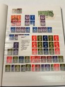 Two albums of GB stamps