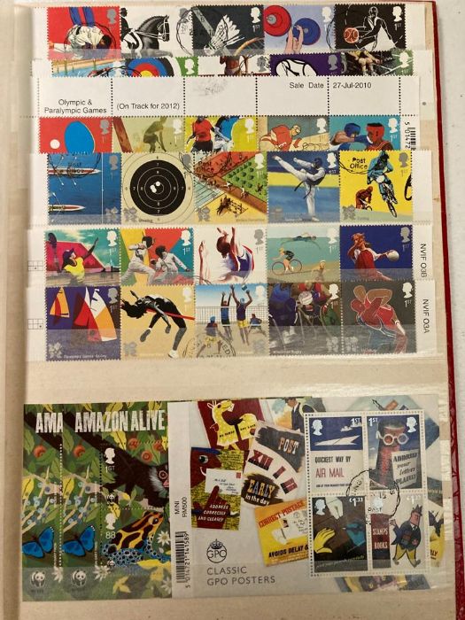 An album of Great Britain mini sheet stamps - Image 8 of 8