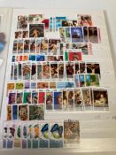 Ten albums of World Stamps, various countries and ages.