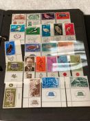 An album of stamps from Israel