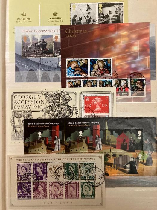 An album of Great Britain mini sheet stamps - Image 7 of 8