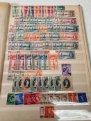 Fourteen albums of World stamps from various countries and in various conditions and ages.