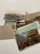 A selection of Vintage postcards.