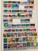 Three albums of stamps covering Yugoslavia, Croatia, Slovenia, Russia, Romania and Poland