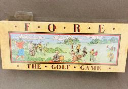 Fore The Golf board game, sealed