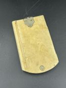 An Antique Ivory weekly diary
