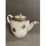 A Caughley c.1790 tea pot (Lid AF)