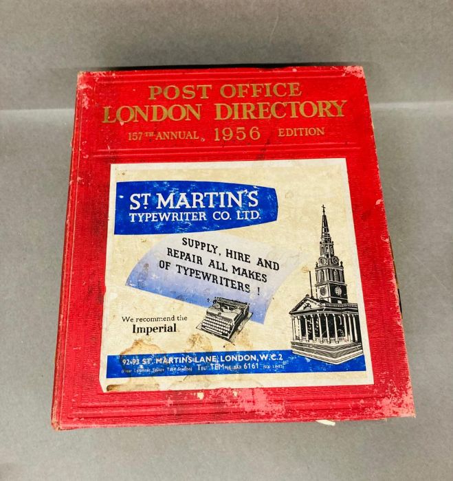 Post Office London Directory 1956, book