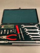 An original vintage Jaguar toolkit XJ series