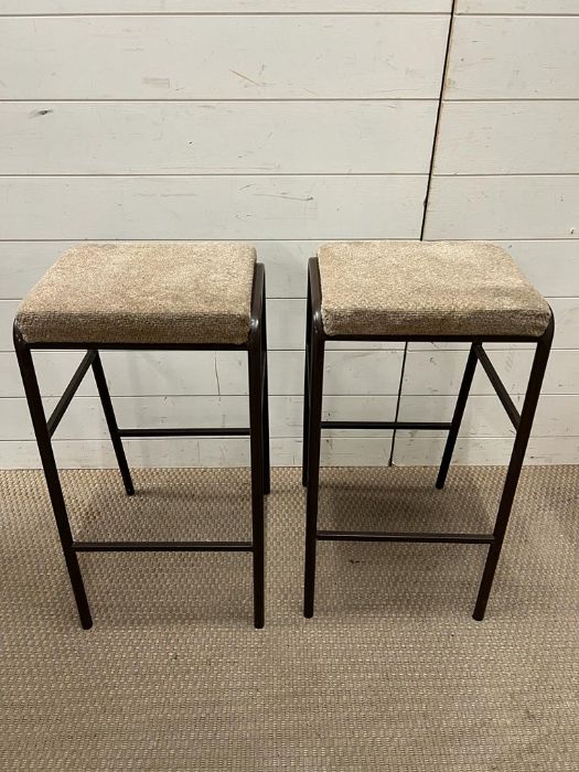 A pair of Mid Century kitchen stools - Image 3 of 3