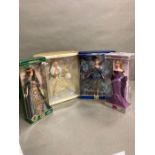 A selection of four boxed Barbie limited edition and collector edition to include, Princess of