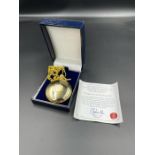 The Limited Edition Diamond Jubilee 22 Carat Gold Quarter Sovereign Pocket Watch