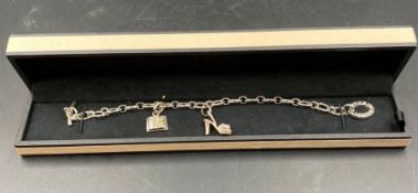 A Links of London silver charm bracelet