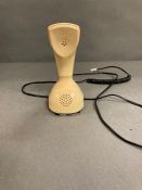 A beige Cobra Ericojon table phone