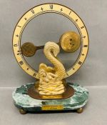 A 20th Century Mystery clock made by The Devon Clocks LTD. 41/1500