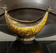 A Kashmir lacquered bowl
