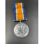 WWI war medal 53679 A SJT WJ Bland