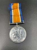 WWI war medal 53679 A SJT WJ Bland