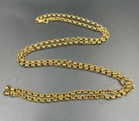 A 9ct yellow gold necklace, marked 375 (Total Weight 5.2g)