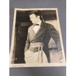 A signed Laurence Harvey photograph