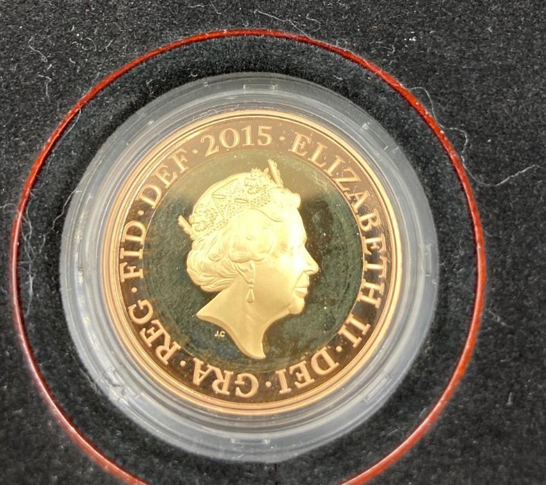 A Royal Mint Britannia's Renaissance The Definitive Britannia 2015 United Kingdom £2 Gold Proof Coin - Image 2 of 5