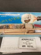 A Scatola Di Premontaggio Modello Ark Royal Aeropiccola Torino model kit, Unused