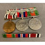 A Trio of WWII medals