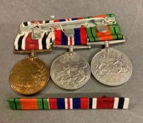 A Trio of WWII medals