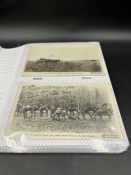 Forty four 20th Century military postcards, includes examples of Imperial camel corps. Royal