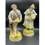 Two porcelain figures stamp to base