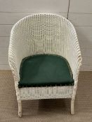 A Lloyd Loom chair