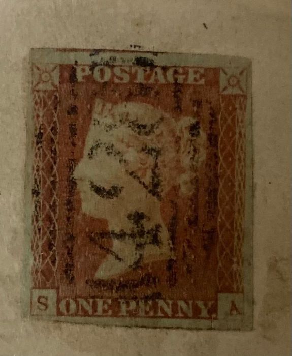 A selection of 1849, 1841 and 1847 post marked Penny Reds.
