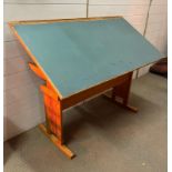 An Architects drawing table/desk by Franco (W130cm D70cm)