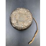 An L S M Sterling silver covered vintage yo-yo.