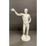 Anatomy of man sculpture (H66cm)