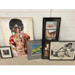 A selection of prints and pictures