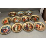 Eleven limited plates by Mary Mayo "The Ten Commandments"